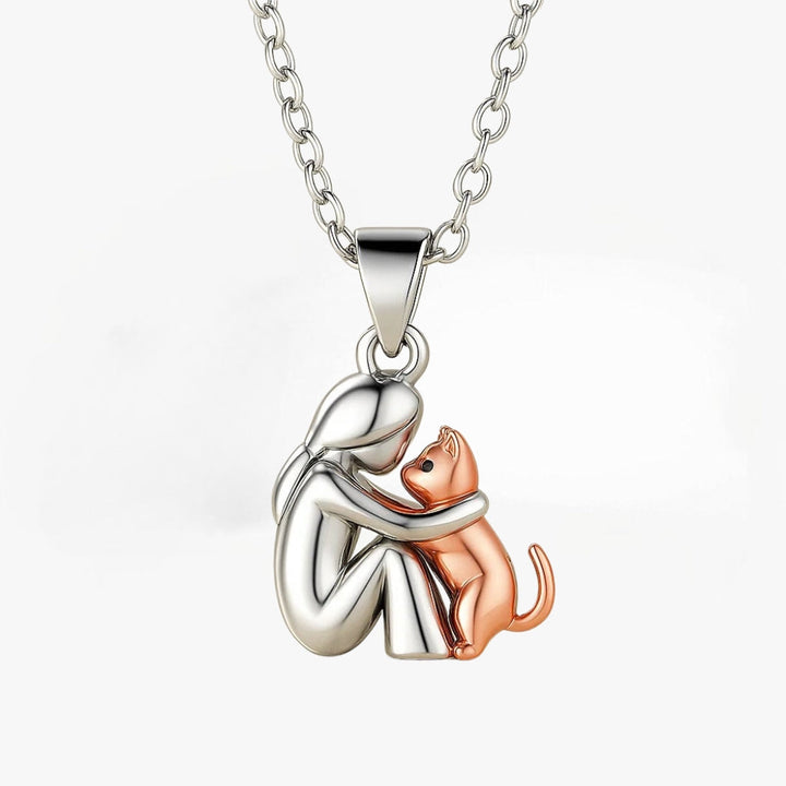 Marie | Cat Hug Necklace
