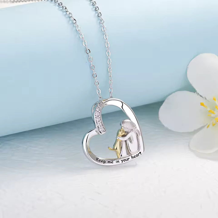 Marie | Dog Hug Necklace
