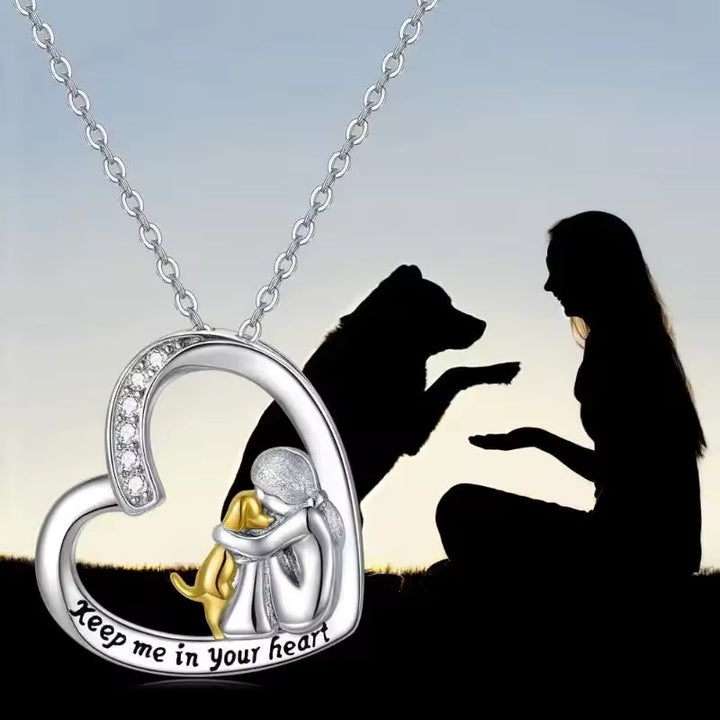 Marie | Dog Hug Necklace