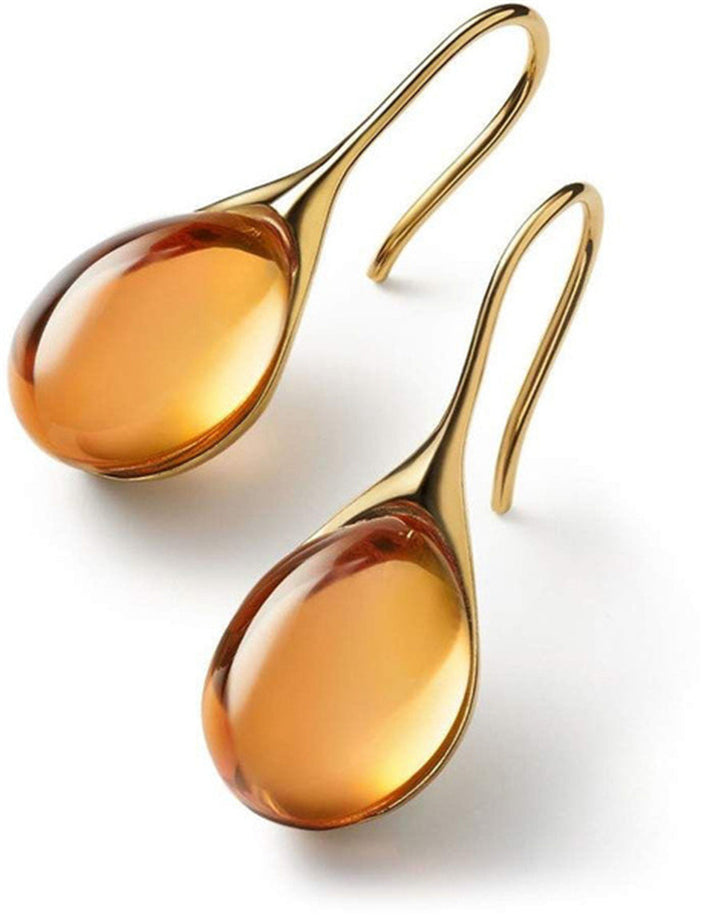 Radiant – Drop-shaped crystal earrings