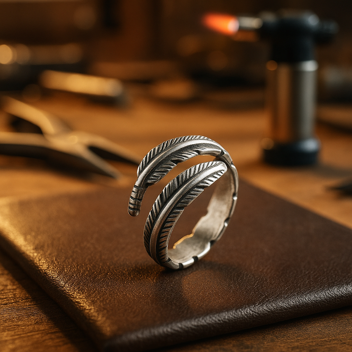 Angel Heart – Adjustable Memory Ring